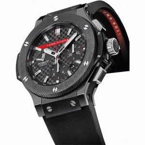 Hublot Big Bang Luna Rossa Black Carbon Fiber Dial Automatic Chronograph Men's Watch 301CM131RXLUN06