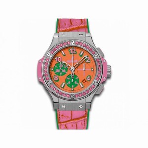 Hublot Big Bang Pop Art Mat Orange Dial Chronograph Limited Edition Ladies Watch 341.SP.4779.LR.1233.POP15