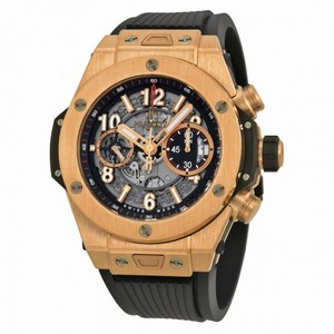 Hublot Big Bang Skeleton Dial 18kt Rose Gold Men's Watch 411OX1180RX