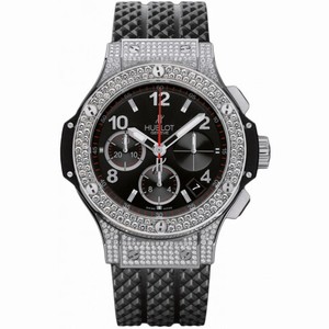 Hublot Big Bang Steel 41mm Dial Black Automatic Men's Watch 342.SX.130.RX.174