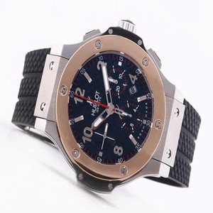 Hublot Big Bang Tantalum Mat 301.AL.460.RX Midsize Rose Gold Case Round Watch