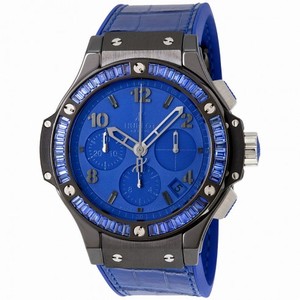 Hublot Big Bang Tutti Frutti Blue Dial Chronograph Unisex Watch 341CL5190LR1901
