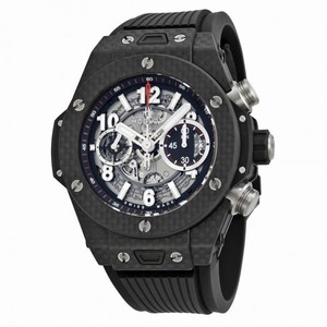 Hublot Big Bang Unico Carbon Automatic Skeletal Dial Men's Watch 411.QX.1170.RX
