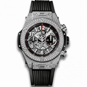 Hublot Big Bang Unico Dial Silver Titanium Unisex Watch 411.NX.1170.RX.1704