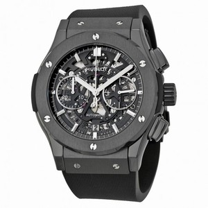 Hublot Classic Fusion Aerofusion Chronograph Automatic Black Magic Skeleton Dial Men's Watch 525.CM.0170.RX