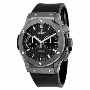 Hublot Classic Fusion Chronograph Black Magic Mat Carbon Fiber Dial Automatic Men's Watch 521.CM.1771.RX