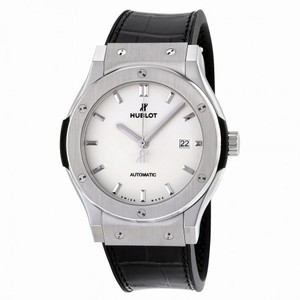 Hublot Classic Fusion Automatic Opaline Dial Titanium Men's Watch 542.NX.2611.LR