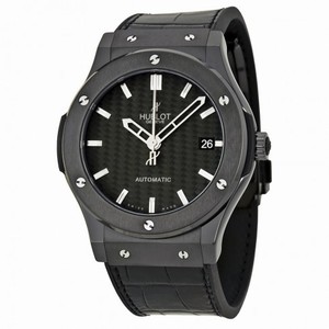 Hublot Classic Fusion Black Dial Alligator Leather Men's Watch 511.CM.1770.LR
