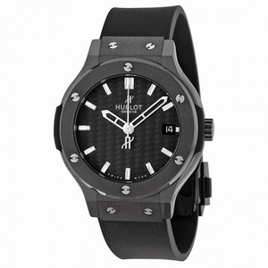 Hublot Classic Fusion Black Dial Black Rubber Strap Men's Watch 561.CM.1770.RX