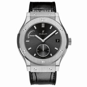 Hublot Classic Fusion Black Sunray Dial Titanium Men's Watch 516.NX.1470.LR.1704