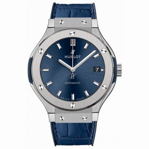 Hublot Classic Fusion Blue Sunray Dial Titanium 38mm Automatic Men's Watch 565.NX.7170.LR