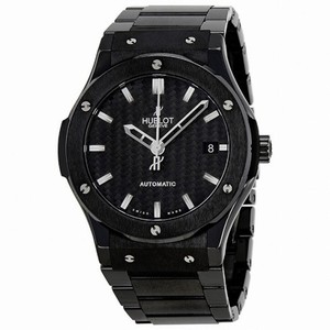 Hublot Classic Fusion Carbon Fiber Dial Black Ceramic Men's Watch 511CM1770CM