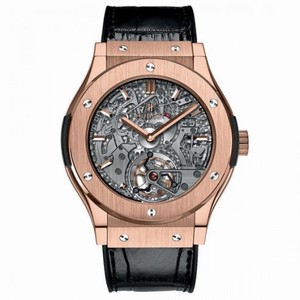 Hublot Classic Fusion Cathedral Tourbillion Minute Reapeater King Gold Dial Skeleton 504.OX.0180.LR