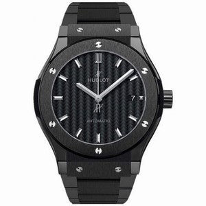 Hublot Classic Fusion Mat Carbon Dial Automatic Men's Ceramic Watch 511.CM.1771.CM