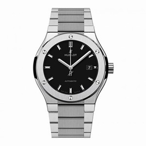Hublot Classic Fusion Matte Black Dial Automatic Titanium Men's Watch 548.NX.1170.NX