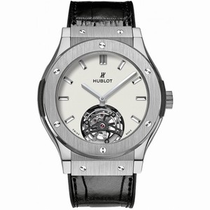 Hublot Classic Fusion Tourbillon 45mm Dial White Automatic Men's Watch 505.NX.2610.LR