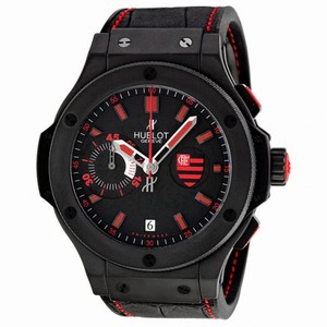Hublot Flamengo Bang Black Rubber Gummy Alligator Men's Watch 318.CI.1123.GR.FLM11