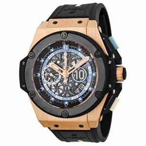 Hublot King Power Maradona Skeleton Dial Automatic Men's Watch 716.OM.1129.RX.DMA12