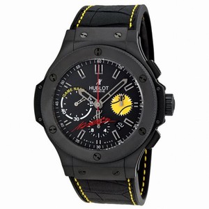 Hublot Nastie Bang Black Dial Black Ceramic Men's Watch 301CI8017GRNST11