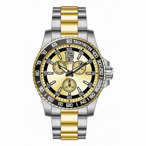 Invicta Signature Pro Diver Multi-Function Gold Dial Two-tone Men's Watch 7007