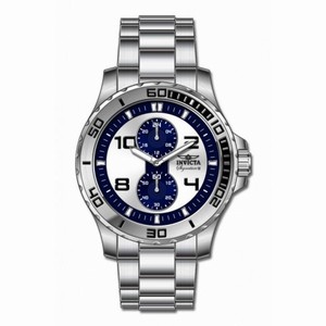 Invicta Lupah Dragon Silver Dial Stainless Steel Men's Watch 7014