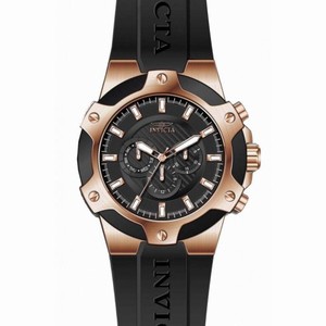 Invicta Signature Lupah Baby Multi-Function Black Dial Black Rubber Men's Watch 7020