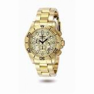 Invicta Sapphire Diver Gold Tone Stainless Steel Men's Watch 7056