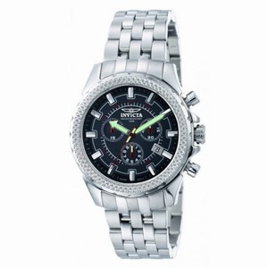 Invicta Air Legend Black Dial Stainless Steel Men's Watch 7166