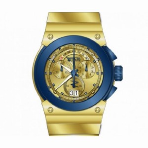 Invicta Akula Chronograph Gold Dial Watch 14520