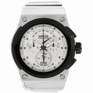 Invicta Akula Chronograph Silver Dial Stainless Steel Men's Watch 11933