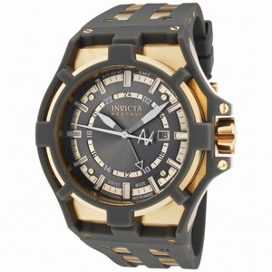 Invicta Akula Gold Tone and Rubber Men's Watch 0628