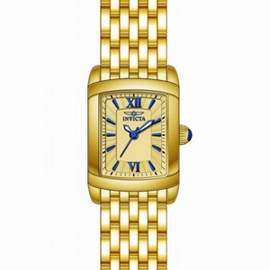 Invicta Angel Champagne Dial Gold Ion-plated Ladies Watch 15375