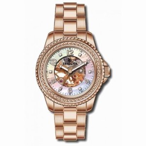 Invicta Angel Mechanical Rose Gold-plated Ladies Watch 16705
