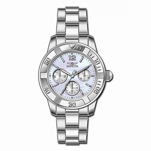 Invicta Angel Mother Of Pearl Dial Ladies Multifunction Watch 21663