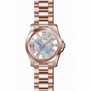 Invicta Angel Mother of Pearl Dial Rose Gold Ion-plated Ladies Watch 15237