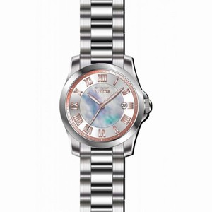 Invicta Angel Mother of Pearl Dial Stainless Steel Ladies Watch 15234