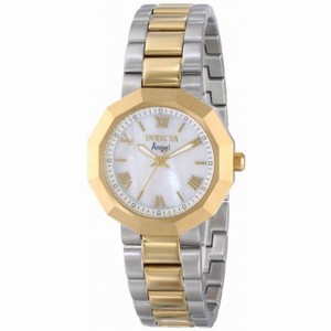 Invicta Angel Mother of Pearl Dial Two-tone Ladies Watch 0544