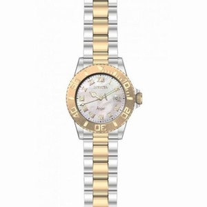 Invicta Angel Mother of Pearl  Dial Two-tone Ladies Watch 14367