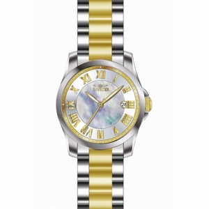 Invicta Angel Mother of Pearl Dial Two-tone Ladies Watch 15236