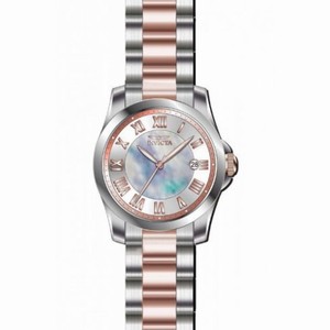 Invicta Angel Mother of Pearl Dial Two-tone Ladies Watch 15238