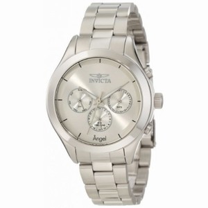 Invicta Angel Multi-Function Silver Dial Stainless Steel Ladies Watch 12465