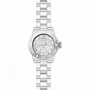 Invicta Angel Multi-Function Silver Dial Stainless Steel Ladies Watch 17523