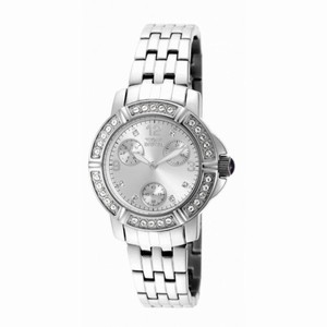 Invicta Angel Multi-Function Silver Dial Stainless Steel Ladies Watch 18963