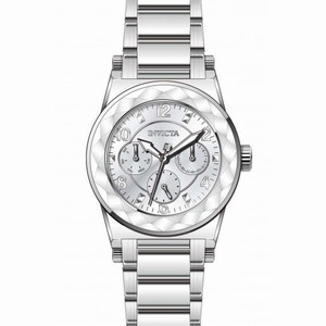 Invicta Angel Multi-Function Silver Dial Stainless Steel Ladies Watch 22107