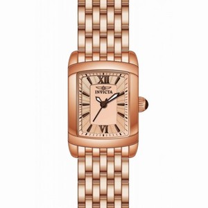 Invicta Angel Rose Dial Rose Gold Ion-plated Ladies Watch 15376