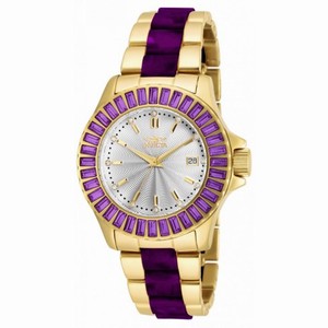 Invicta Angel Silver Dial Ladies Watch Set with Crystals 18880