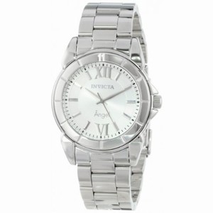 Invicta Angel Silver Dial Stainless Steel Quartz Ladies Watch 0457