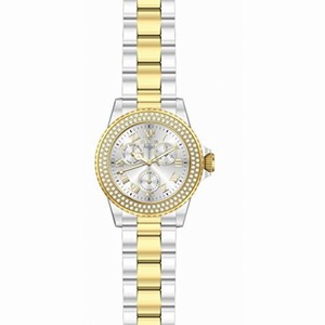 Invicta Angel Silver Dial Two-tone Ladies Watch 16998