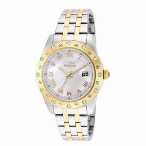Invicta Angel Silver Dial Two-tone Ladies Watch 18983