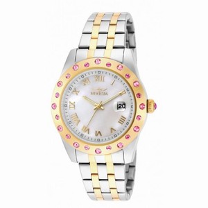 Invicta Angel Silver Dial Two-tone Ladies Watch 18984